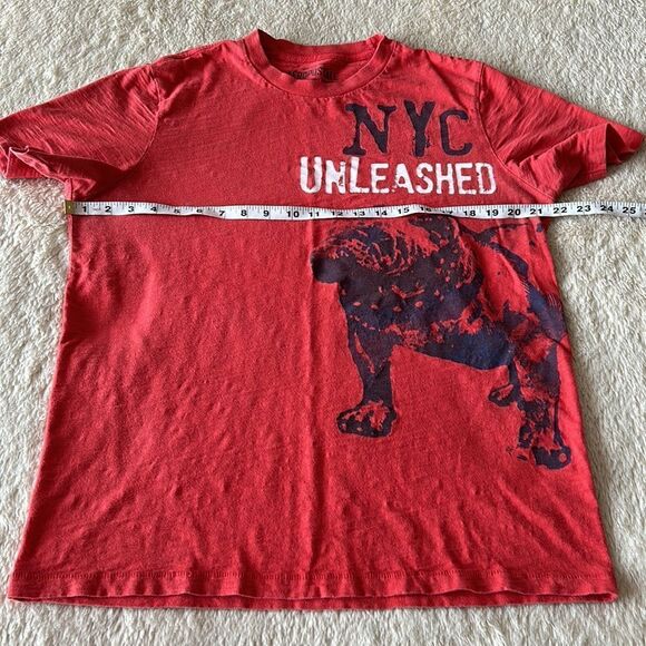 Aeropostale Short sleeve shirt red size Large - Picture 8 of 16